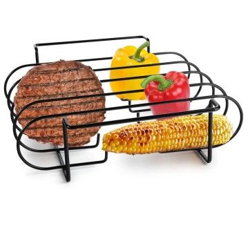 Подставка для ребрышек, мяса, стейков, овощей в духовку, гриль, BBQ, мангала