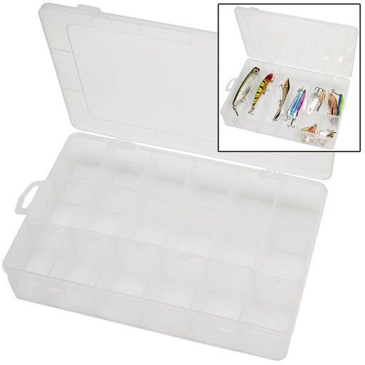 Ящик для рыболовных приманок и принадлежностей 265*175*50 мм