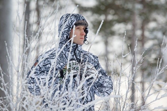 Зимний маскировочный костюм JahtiJakt Archie Light Snow Camo