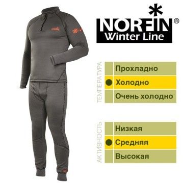 Термобельё Norfin WINTER LINE GRAY