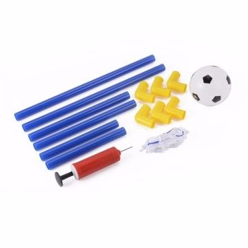 Футбольные ворота, мяч, насос, игровой набор