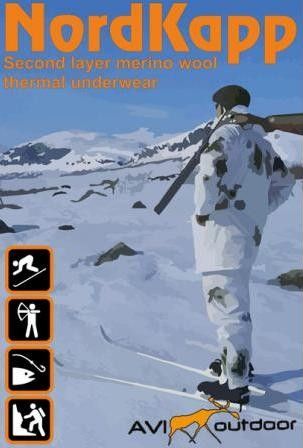Термобельё с шерстью AVI-Outdoor NordKapp Merino Wool Second Layer 561