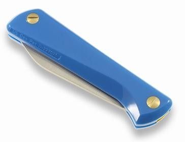 Складной нож EKA Swede 38, light blue, сталь Sandvik 12C27