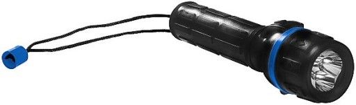 Фонарь резиновый 3 LED