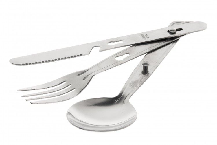 Набор столовых приборов Atom вилка, ложка, нож