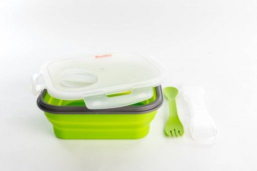 Набор посуды Retki MealKit, лайм, оранжевый, синий