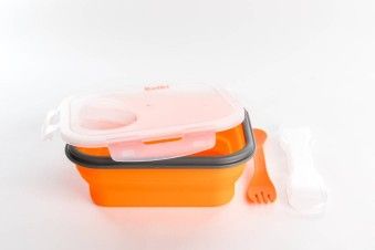 Набор посуды Retki MealKit, лайм, оранжевый, синий