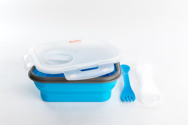 Набор посуды Retki MealKit, лайм, оранжевый, синий