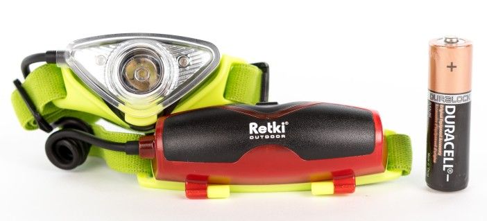 Фонарь светодиодный, налобный Retki Mini Headlight