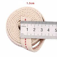 Фитиль для ламп и факелов, длина 1 метр, ширина 1.5 см