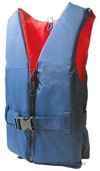 Жилет спасательный Norfin 50N, синий, 30-120 кг