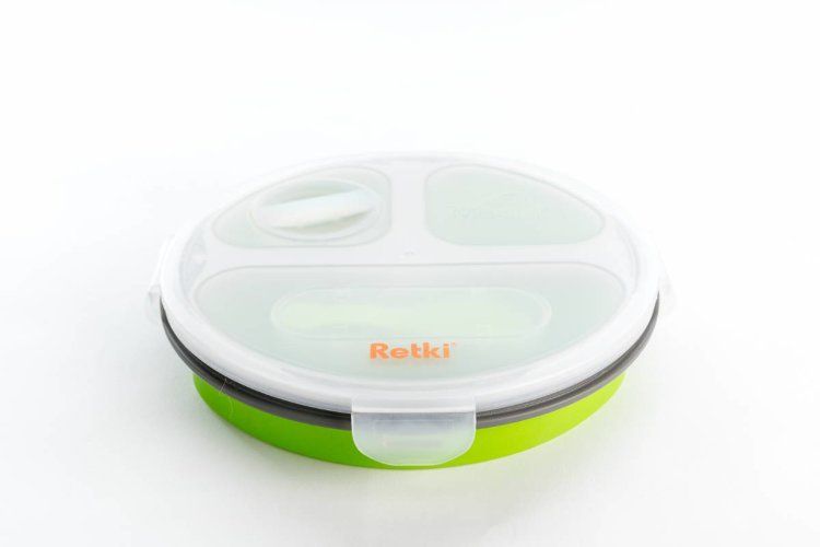 Набор посуды Retki, лайм, фуксия