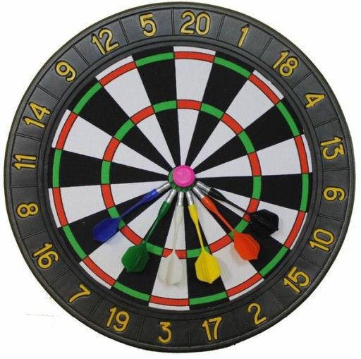 Дартс 47 см 6 дротиков