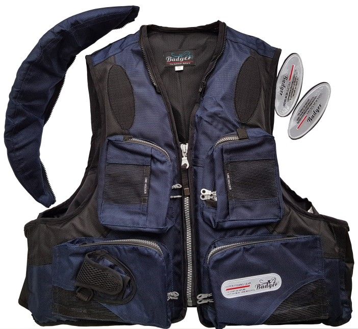 Жилет рыболовный (плавающий) Aqua Sport Blue