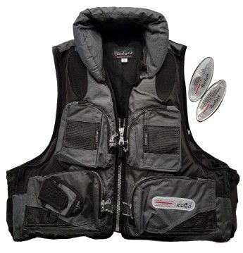 Жилет рыболовный (плавающий) Aqua Sport Grey