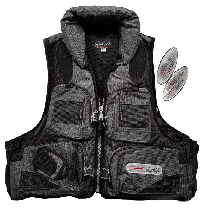 Жилет рыболовный (плавающий) Aqua Sport Grey