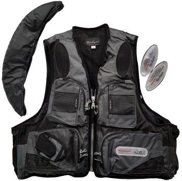 Жилет рыболовный (плавающий) Aqua Sport Grey