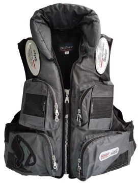 Жилет рыболовный (плавающий) Aqua Sport Grey