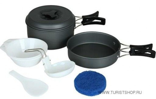 Набор посуды туристический на 2 персоны