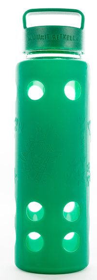 Бутылка Retki Muumit Lasipullo 680 мл., зеленая, розовая, красная, черная