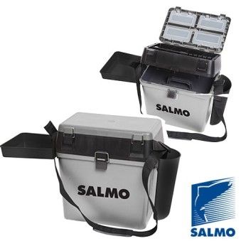 Ящик рыболовный зимний Salmo двух ярусный 39.5x24.5x38 см