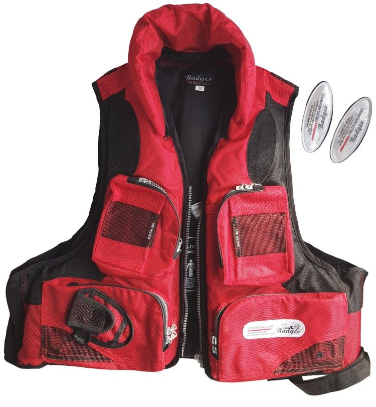 Жилет рыболовный (плавающий) Aqua Sport Red