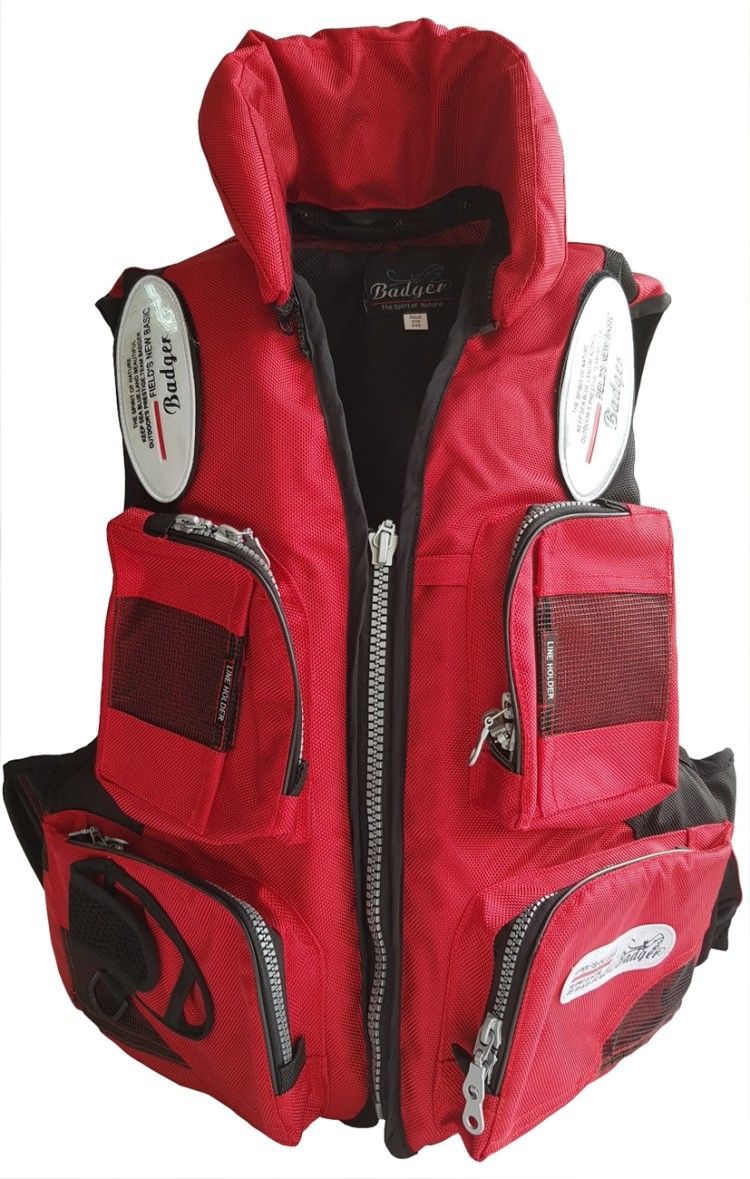 Жилет рыболовный (плавающий) Aqua Sport Red