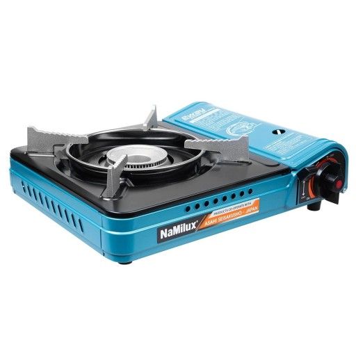 Плита портативная газовая с переходником NaMilux NA-P3915PF