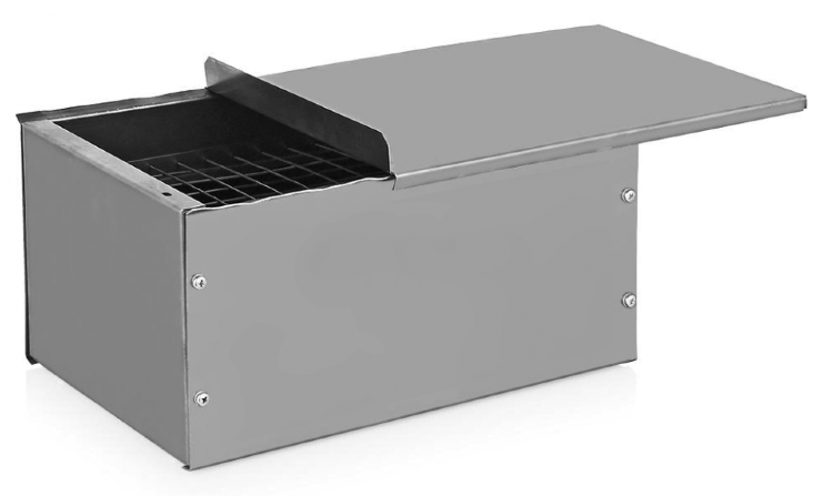 Коптильня двухъярусная 215х390х254 мм