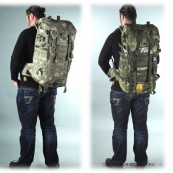 Рюкзак AVI-Outdoor Åsvær dust smoke / green smoke / olive