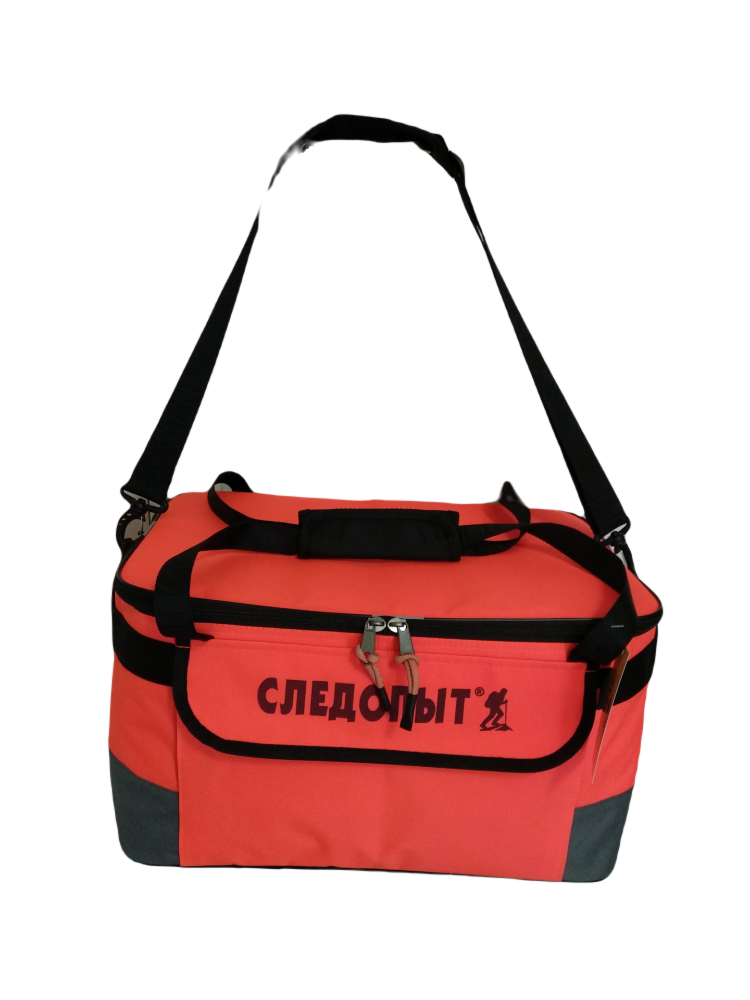 Сумка изотермическая СЛЕДОПЫТ - Red, Green Line Pro 23 литра, зеленый, коралловый