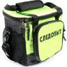Сумка изотермическая СЛЕДОПЫТ - Red, Green Line Pro 23 литра, зеленый, коралловый