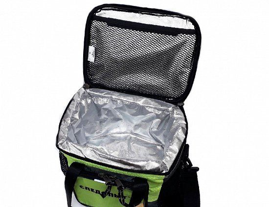 Сумка изотермическая СЛЕДОПЫТ - Red, Green Line Pro 23 литра, зеленый, коралловый