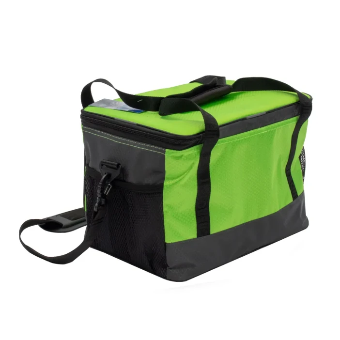 Сумка изотермическая СЛЕДОПЫТ - Red, Green Line Pro 23 литра, зеленый, коралловый