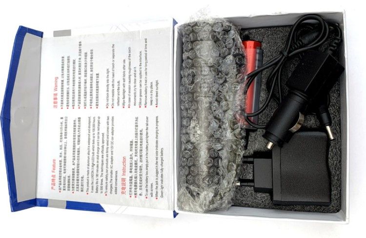 Светодиодный ручной фонарь NK Cree LED 180 с фокусировкой Zoom