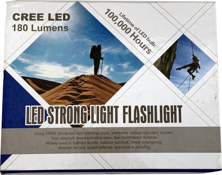 Светодиодный ручной фонарь NK Cree LED 180 с фокусировкой Zoom