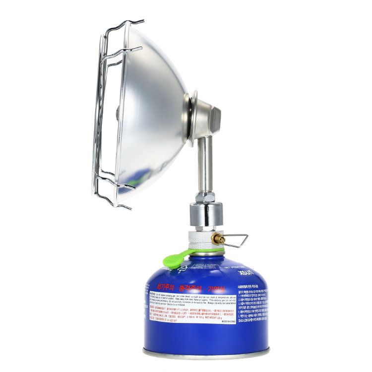 Инфракрасный газовый обогреватель повышенной мощности с возможностью работы от двух типов баллонов (цанговых и резьбовых)