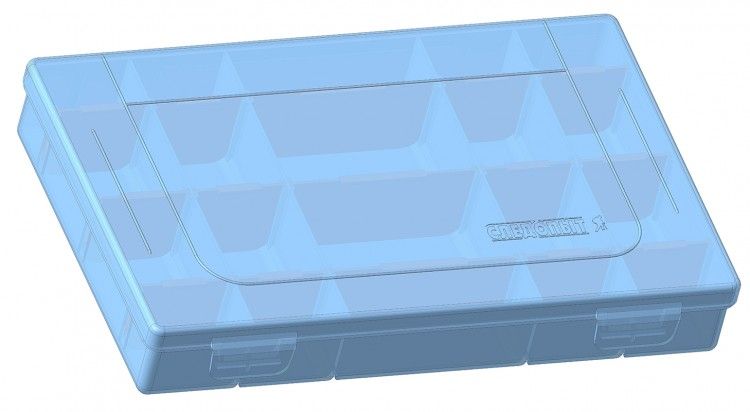 Коробка СЛЕДОПЫТ LUNO-28 для рыболовных приманок