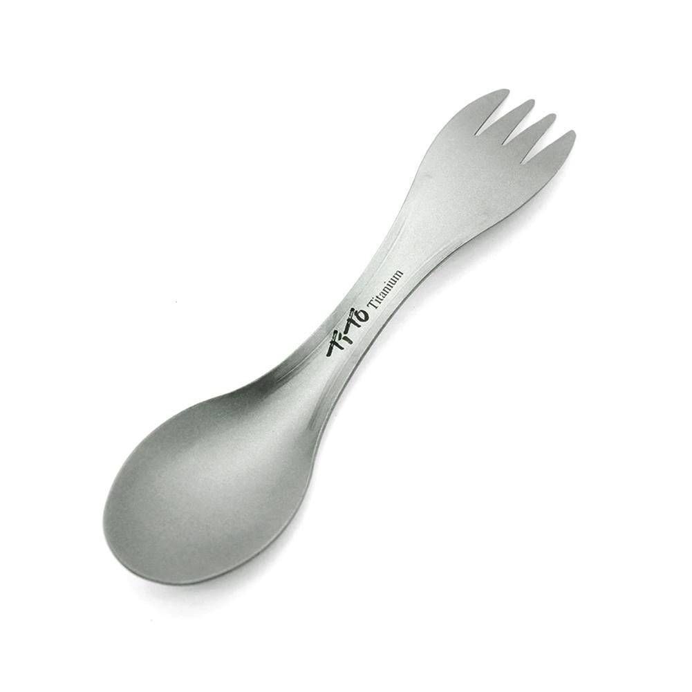 Ловилка - ложка-вилка походная двухсторонняя титановая Spork Titanium  40241110-, купить недорого цена 520 руб. Интернет-магазин TuristShop.ru