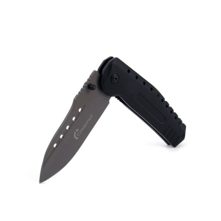 Нож туристический СЛЕДОПЫТ прорезиненная ручка