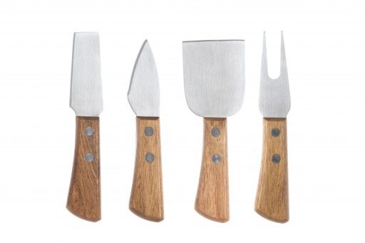 Набор ножей для сыра Maku + подставка