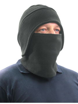 Балаклава SM Fleece (шапка-маска), цвет: черный