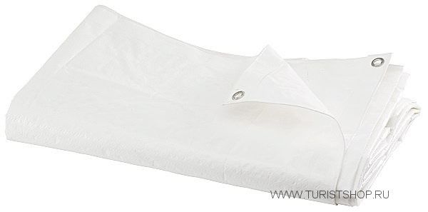 Тент универсальный PE (90 g/m2). Цвет: белый, зеленый