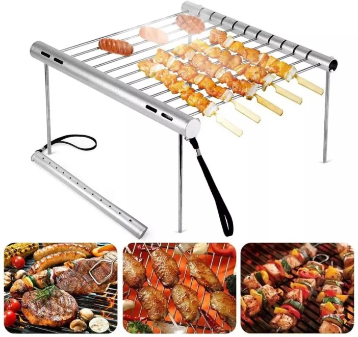Мангал - таганок - решетка костровая портативная Camp Grill