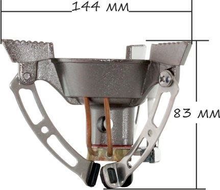 Портативная газовая плита Следопыт Циклон