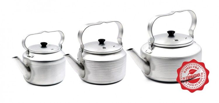 Чайник костровой СЛЕДОПЫТ 1,7; 2; 3 литра