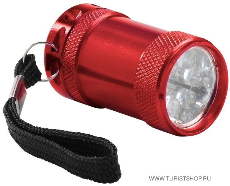 Светодиодный мини - фонарик, красный