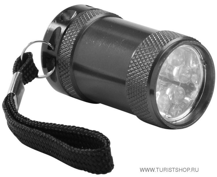 Светодиодный мини - фонарик, черный