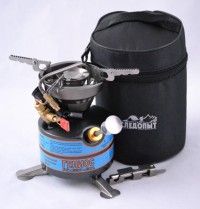 Горелка - примус жидко-топливная портативная Гелиос