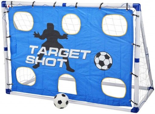 Ворота футбольные с мишенями 183x130x96 см